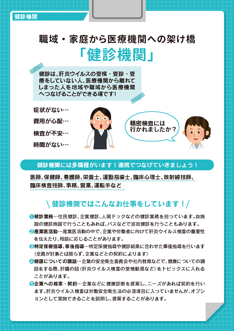 健診機関